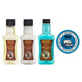 Reuzel Erkekler İçin Saç Bakım Kremi 100ML + Saç Şekillendirici Krem 95Gr + Saç Tonic 350 ml + Günlük Şampuan 100ML 4lü Saç Bakım Seti