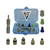 Dupont İbelo Carrier Dunhil Ronson Univeral Gaz Aparatı 9'lu Set