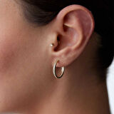 Oluklu Medium Tamtur Küpe