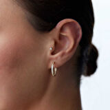 Oluklu Medium Tamtur Küpe