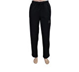 Erkek Siyah Büyük Beden Battal Üç İplik İçi Polarlı Kalın Eşofman Altı