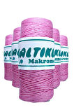 5 Adet Polyester Simli Makrome İpi SS-1545