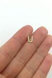 Gold Harf Piercing - U HarfPiercing