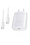 Samsung Uyumlu Süper Fast Charge Travel Adapter Hızlı Şarj Seti Type-c To Type-c