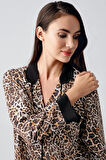 ARTIŞ 22107  LEOPAR  PİJAMA TAKIMI