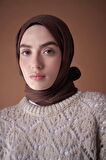 MODAKAŞMİR ACIKAHVE  BAMBU ŞAL