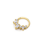 Beyaz Maria Helix Piercing