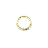 Beş Taş Helix Piercing