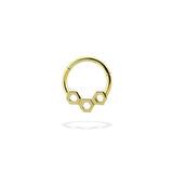 Bal Peteği Helix Piercing