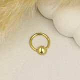 Deniz Kabuğu Motifli Helix Piercing