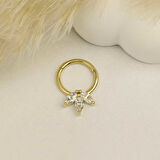 Üç Markiz Taş Helix Piercing