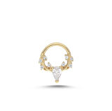 Deer Taşlı Helix Piercing