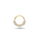 Yuvarlak Kare Sıralı Helix Piercing