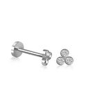 Üç Taşlı Bubble Tragus Piercing