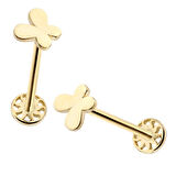 Kelebek Plaka Tragus Piercing