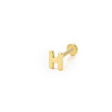 H Harfi Tragus Piercing