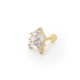 Üç Baget Yol Model Tragus Piercing