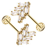 Üç Baget Yol Model Tragus Piercing