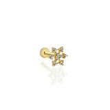 Kar Tanesi Model Taşlı Tragus Piercing