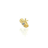 Starfish & Shell Tragus Piercing