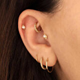 İncili Baklava Tragus Piercing
