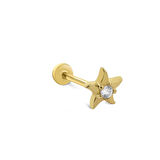 Happy Star Tragus Piercing