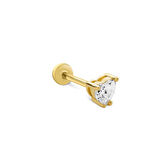 Small Heart Tragus Piercing