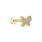 Butterfly Tragus Piercing
