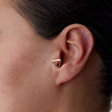 Düz Çubuklu Birleşik Zincir Tragus Piercing