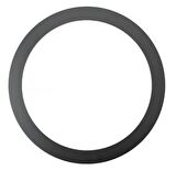 LivX Power Mıknatıslı Metal Magsafe Halka Yüzük Ring Iphone 8ve Üstü Model Uyumlu Siyah 4'lü Paket