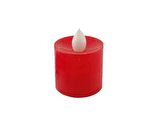 LED TEALİGHT KIRMIZI 1 ADET 3,5CM X 4,5CM