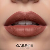 Gabrini Matte Lipgloss Mat Gül Kurusu Likit Ruj