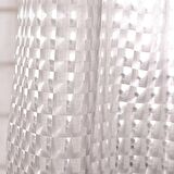 Duş Perdesi 3D Şeffaf %100 Eva Malzeme Şu Geçirmez,Küflenmez/Ölçü: 180x200