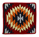 Dekoratif Otantik Çift Taraflı Fermuarlı Kilim Şark Köşesi Minder Kılıfı (40cmx41cm) Mod13