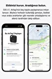 iTag Akıllı Takip Cihazı - İphone mu Bul Uygulamasıyla Çalışır (Apple ile uyumlu)
