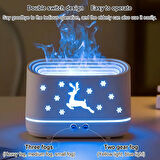 HEDİYELİ Hava Nemlendirici 300 ml RGB aromaterapi Nemlendirici Oda Nemlendirici Buhar Makinesi