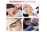 Güzellik Salonları İçin 3 Renk Işık Kirpik Lifting-Kaş Şekillendirme-Kalıcı Makyaj İçin Led Lamba Pembe Makyaj Işığı