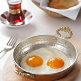 El Yapımı Bakır Omlet ve Yumurta Tavası,Bakır Sahan Tava NO1 (14,5 cm)