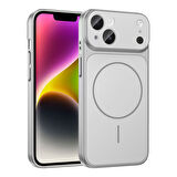 iPhone 15 Kılıf Kablosuz Şarj Özellikli Kamera Korumalı Formen Kapak