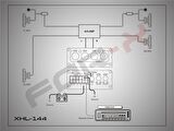 FOR-X XHL-144 AMFİ DÖNÜŞTÜRÜCÜ PROFESYONEL