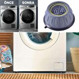 SEFAM HOME Çamaşır Makinesi Sarsıntı Titreşim Ses Önleyici Kaydırmaz Ayak 4lü Set