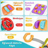 Oyuncak Bebek El Göz Koordinasyonu Geliştiren Montessori 10'lu Eğitici Aktivite Küp