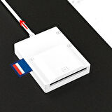 Type C  Usb 3.0 Çoklu Kart Okuyucu Compact Flash-Micro SD- Sd- Memory Stick 