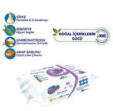 Bingo Pratik Yüzey Temizlik Havlusu Beyaz Sabun 96lı + Arap Sabunu Katkılı Lavanta 96lı 2'li Set