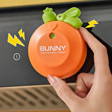 Turuncu Tavşan Mıknatıslı  Mekanik Zamanlayıcı Çocuk Timer Alarm