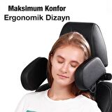 Coofbe Ergonomik Katlanabilir Araç BoyunLuk Araç Yastığı Araç Kafalık Araç Uyku Yastığı Araba Seyahat Yastığı