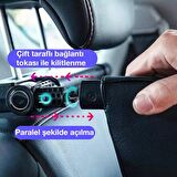 Coofbe Ergonomik Katlanabilir Araç BoyunLuk Araç Yastığı Araç Kafalık Araç Uyku Yastığı Araba Seyahat Yastığı