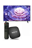 2.4G Wifi Tv Box Medya Oynatıcı TV Uyumlu MX Box Kutusu Android TV