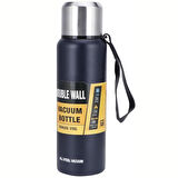 Perlotus 304 L Çelik 750 ml Vakumlu Lacivert Kamp ve Piknik Termosu