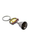 Dekoratif Hediyelik Istanbul Kız Kulesi Metal Gümüş Renk Anahtarlık 7 cm